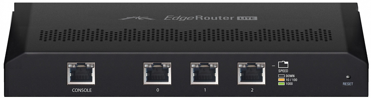 Ubiquiti EdgeRouter Lite (ERLite-3(EU)) - маршрутизатор (Black) купить в интернет-магазине icover