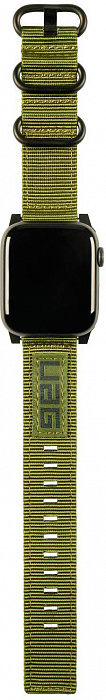 Ремешок Urban Armor Gear Nato (19148C114072) для Apple Watch Series 2/3/4 42/44 mm (Olive Drab) купить в интернет-магазине icover