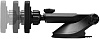 Держатель Spigen Kuel H35 Car Mount (000CG21496) для смартфонов (Black) купить в интернет-магазине icover