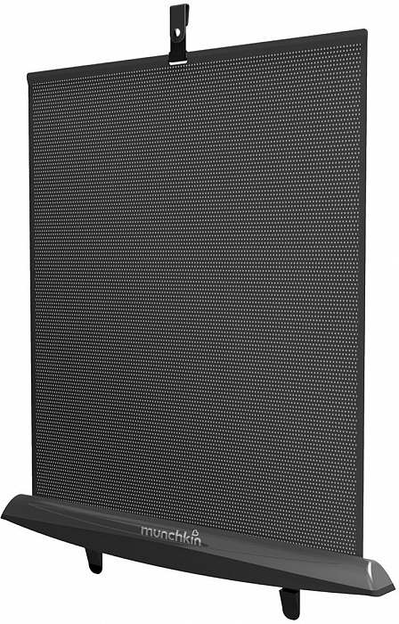 Munchkin Smart Shade (12034) - солнцезащитная рулонная шторка (Black) купить в интернет-магазине icover