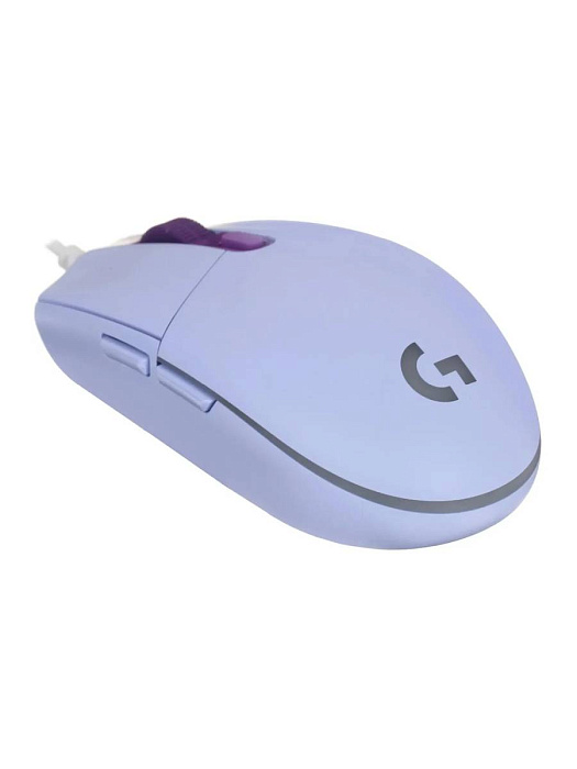 Мышь проводная Logitech G102 LIGHTSYNC 910-005857 (Lilac) купить в интернет-магазине icover