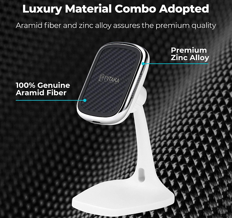 Беспроводное зарядное устройство Pitaka DT1001W (White) купить в интернет-магазине icover