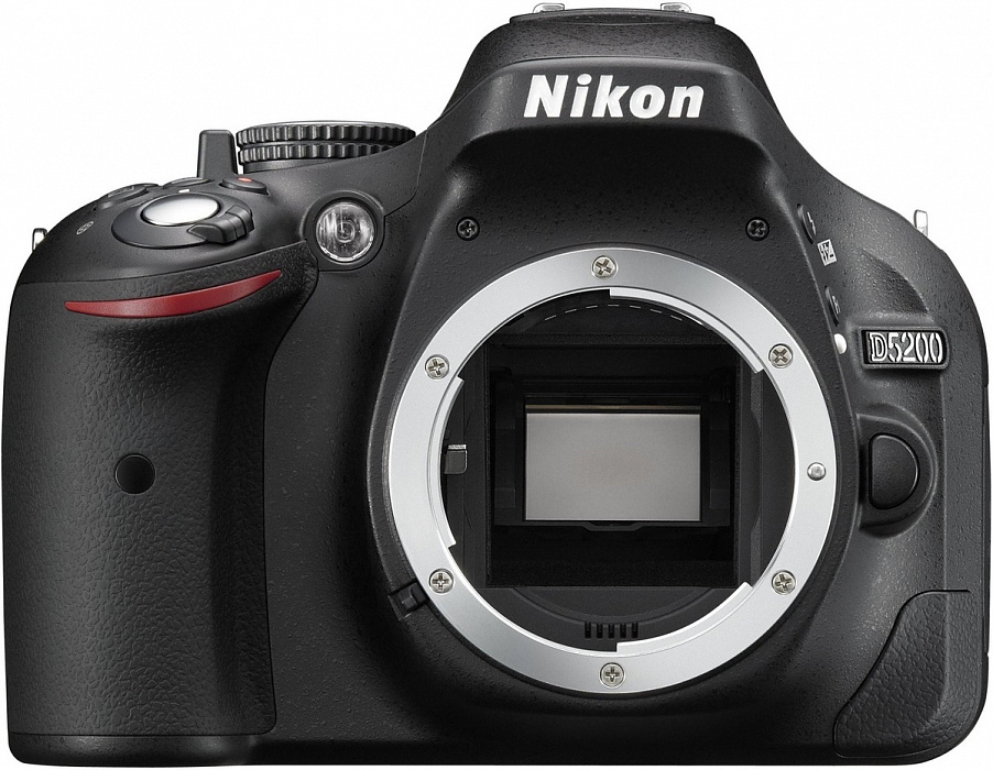 Фотоаппарат Nikon D5200 Kit (D5200 Body Black + 18-55 VR II Black + 55-200 VR II Black) купить в интернет-магазине icover