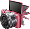 Фотоаппарат Sony Alpha A5000 Kit 16-50 mm (ILCE-5000LP) Pink купить в интернет-магазине icover