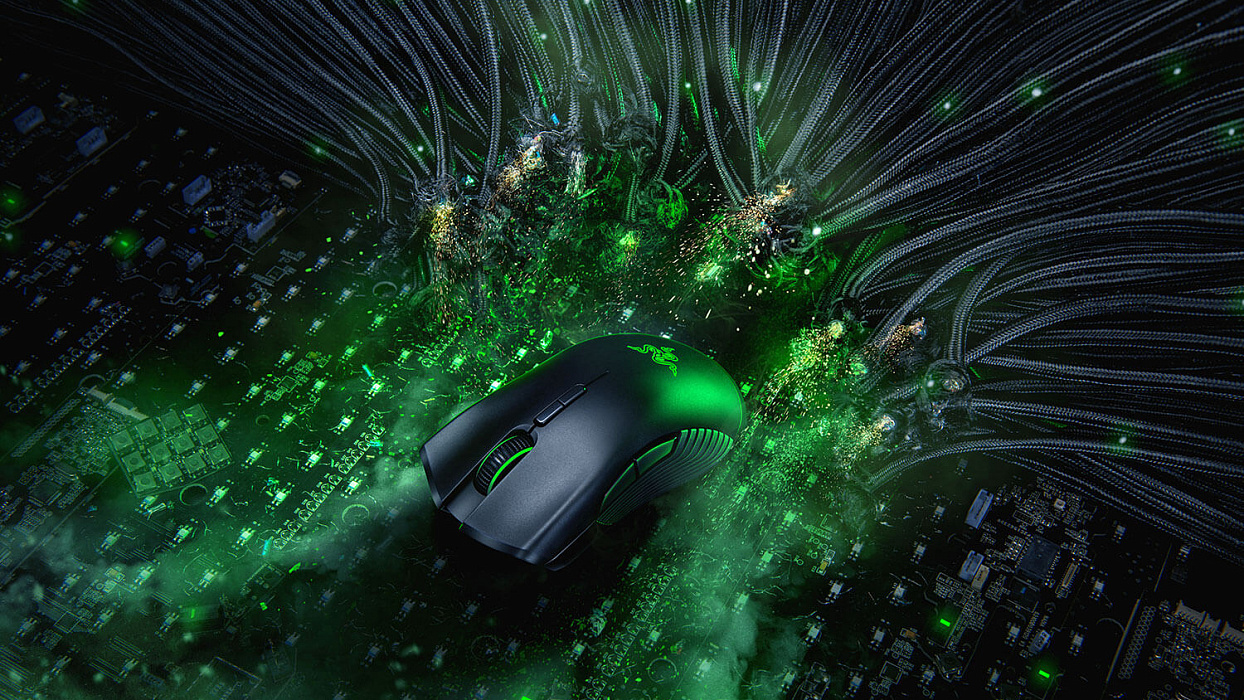 Игровая мышь Razer Mamba Wireless RZ01-02710100-R3M1 (Black) купить в интернет-магазине icover