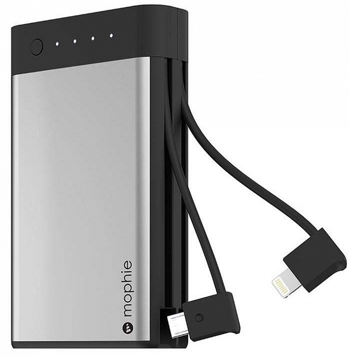 Внешний аккумулятор Mophie Encore Plus 10500 mAh Lightning/MicroUSB (Black) купить в интернет-магазине icover