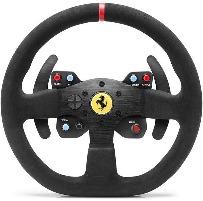 Thrustmaster Ferrari GTE F599XX EVO 30 (4060071) - съемное рулевое колесо (Black) купить в интернет-магазине icover