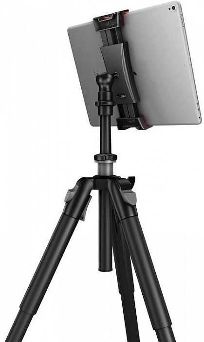 Подставка-тренога IK Multimedia iKlip 3 Deluxe (IP-IKLIP-3DLX-IN) для планшета до 12.9'' (Black) купить в интернет-магазине icover