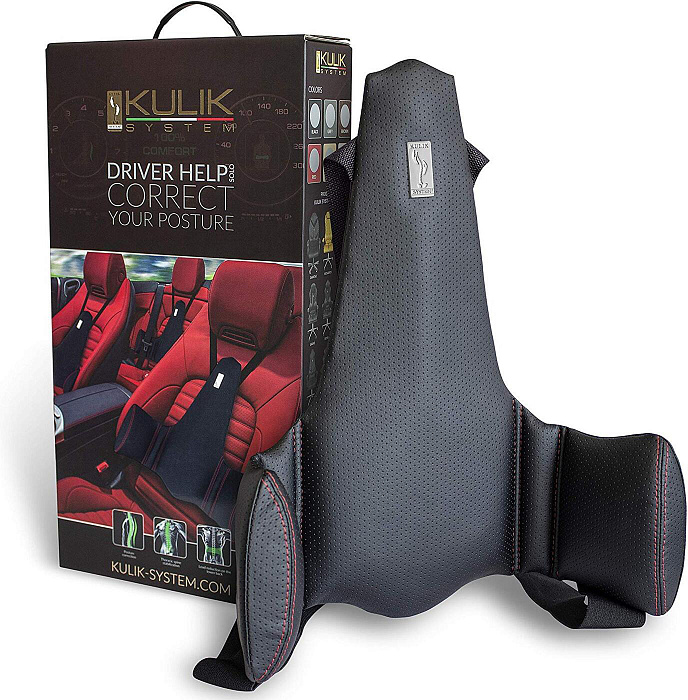 Корректор осанки Kulik Driver Help на автомобильное кресло (Black) купить в интернет-магазине icover