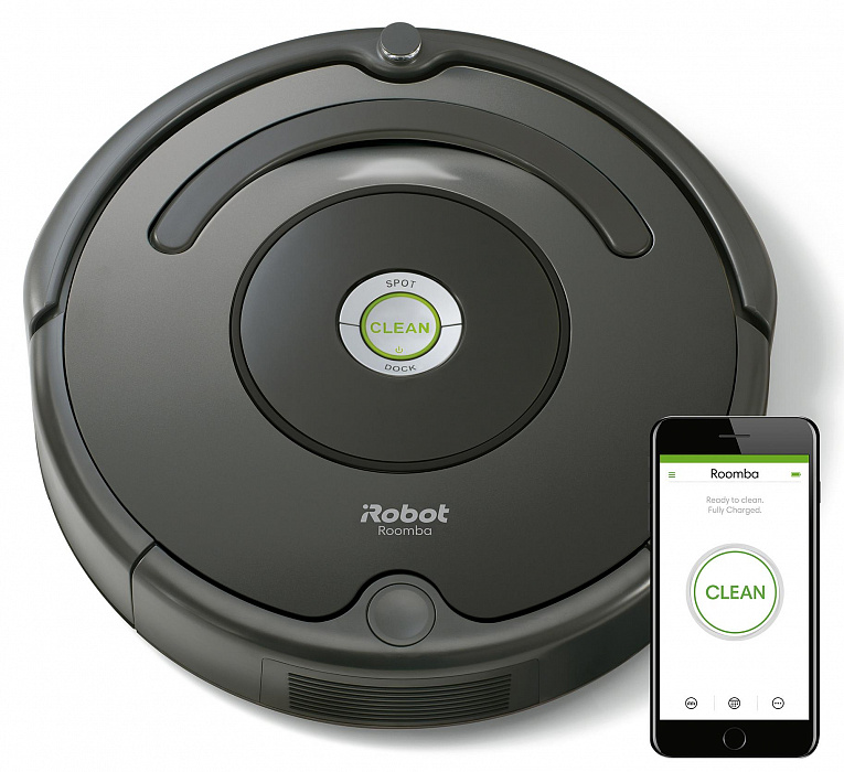 Робот-пылесос iRobot Roomba 676 (Black) купить в интернет-магазине icover