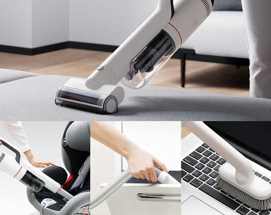 Пылесос Xiaomi Roidmi Cordless Vacuum Cleaner NEX X20 (White) купить в интернет-магазине icover