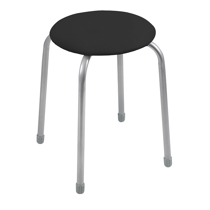 Табурет Nika "Ника классика 2" ТК02Р/Ч (Black) купить в интернет-магазине icover