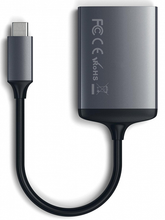 Адаптер Satechi Type-C UHS-II Micro/SD Card Reader ST-TCU3CRM (Space Grey) купить в интернет-магазине icover