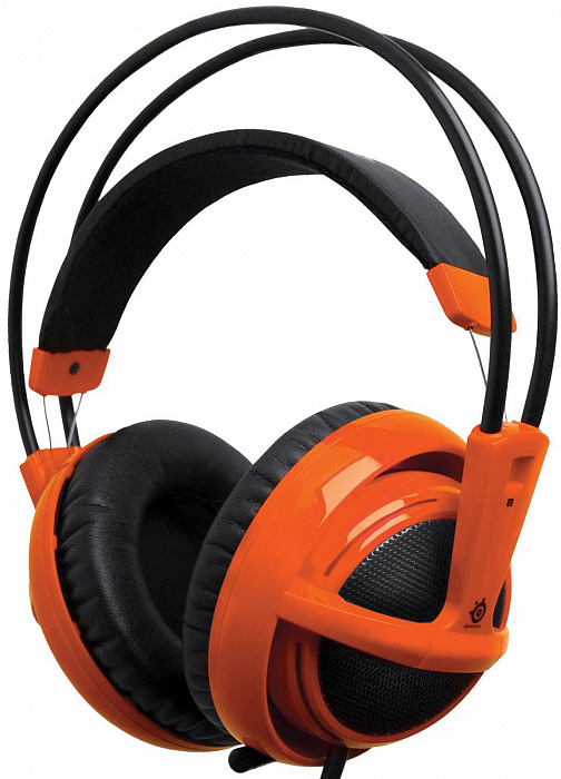 SteelSeries Siberia V2 (51106) - игровая гарнитура (Orange) купить в интернет-магазине icover