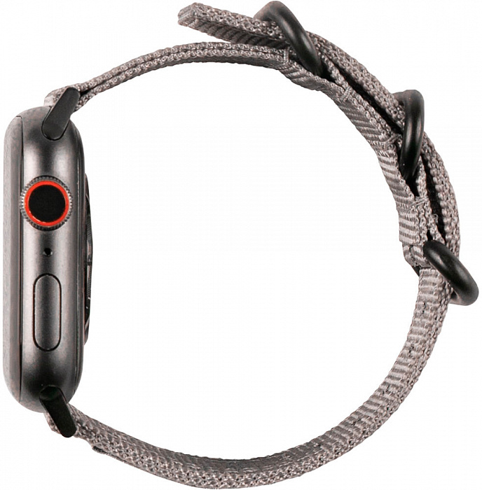 Ремешок Urban Armor Gear Nato (19148C114030) для Apple Watch Series 2/3/4 42/44 mm (Gray) купить в интернет-магазине icover