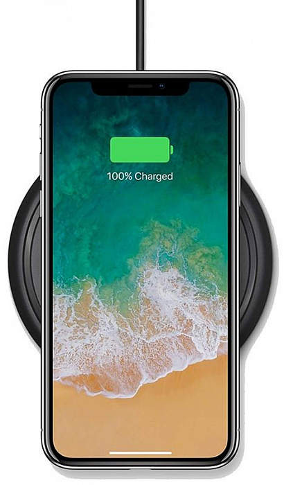 Беспроводная зарядная станция Mophie Wireless Charger Pad (Black) купить в интернет-магазине icover