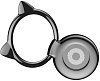 Кольцо-держатель Baseus Cat Ear Ring Bracket SUMA-01 (Black) купить в интернет-магазине icover