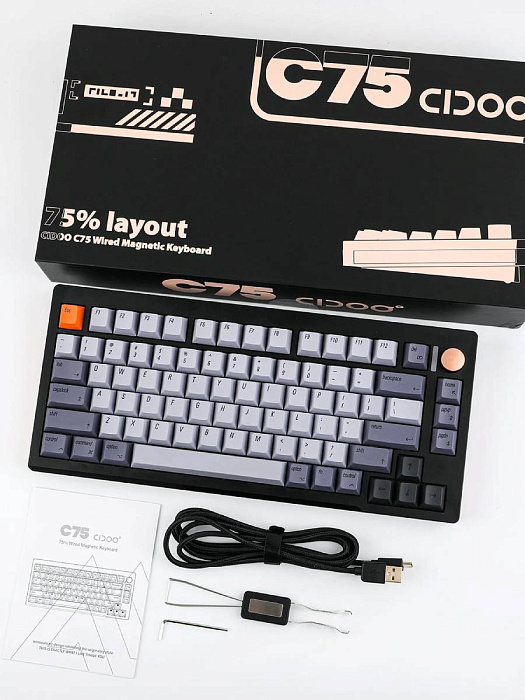 Клавиатура игровая Cidoo C75 (Black) купить в интернет-магазине icover