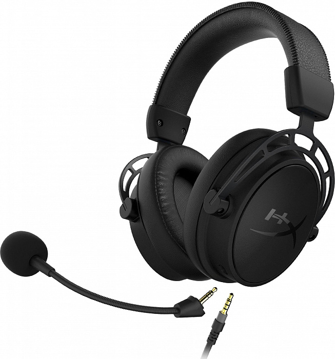 Игровые наушники HyperX Cloud Alpha S HX-HSCAS-BK/WW (Black) купить в интернет-магазине icover