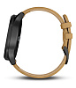 Умные часы Garmin Vivomove HR Premium 127-204 mm 010-01850-00 (Onyx Black/Tan Suede) купить в интернет-магазине icover