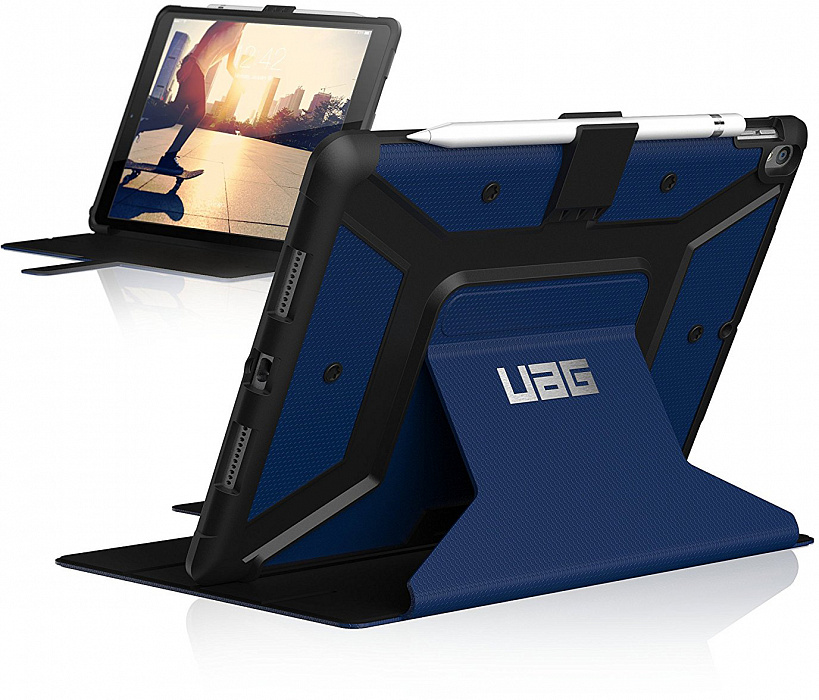 Чехол Urban Armor Gear Metropolis Rugged для iPad Pro 9.7 (Cobalt Blue) купить в интернет-магазине icover