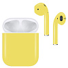 Беспроводные наушники Apple AirPods Color (Matte Yellow) купить в интернет-магазине icover