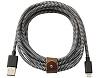 Кабель Native Union Belt XL Cable USB-Lightning (Zebra) купить в интернет-магазине icover