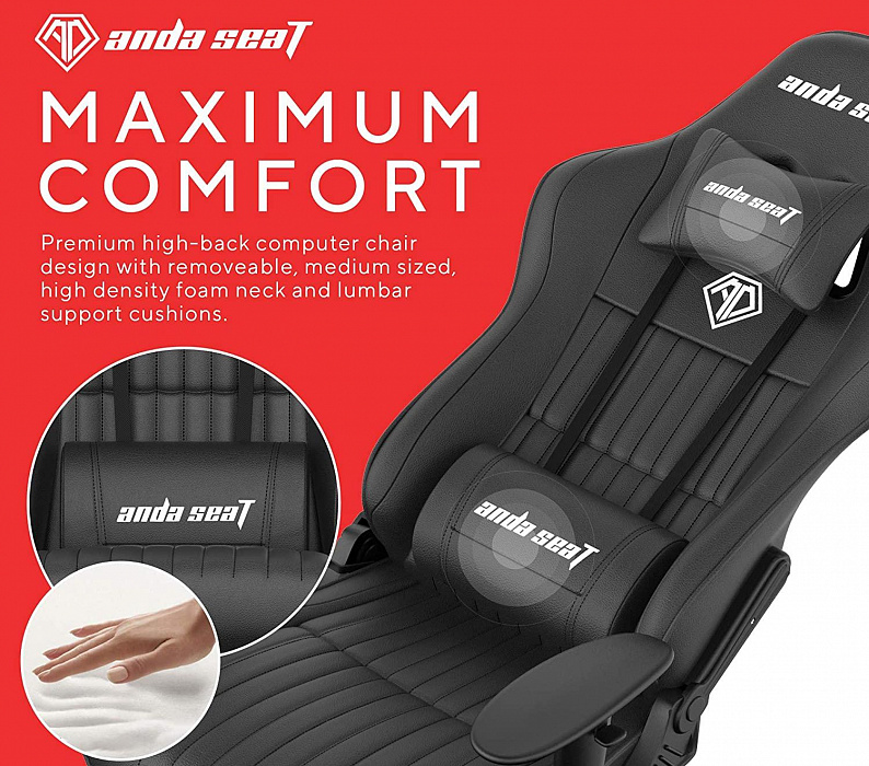 Игровое кресло AndaSeat Jungle M (Black) купить в интернет-магазине icover