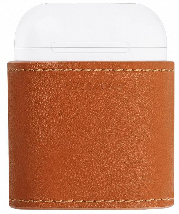 Чехол c беспроводной зарядкой Nillkin Mate Wireless Charging Case для AirPods (Brown) купить в интернет-магазине icover