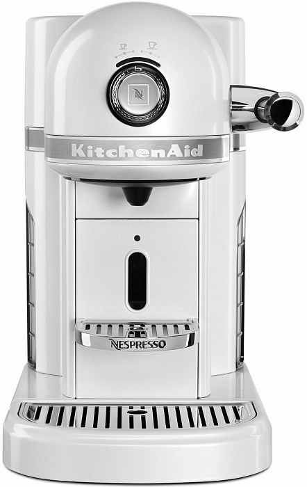 Капсульная кофемашина KitchenAid Artisan Nespresso 5KES0503EFP (Frost Pearl) купить в интернет-магазине icover