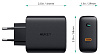 Сетевое зарядное устройство Aukey 60W PD Wall Charger with GaN Power Tech (Black) купить в интернет-магазине icover