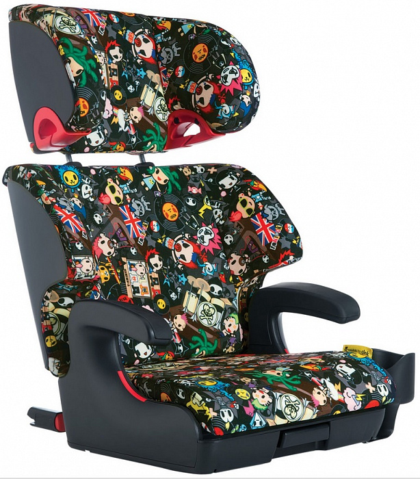 Clek Oobr Special Edition Tokidoki Booster Seat (OB11U2-TDRBB) - детское автокресло (Rebel) купить в интернет-магазине icover