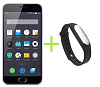 Смартфон Meizu M2 mini M578H 16Gb LTE (Grey) + Xiaomi Mi Band (Black) купить в интернет-магазине icover