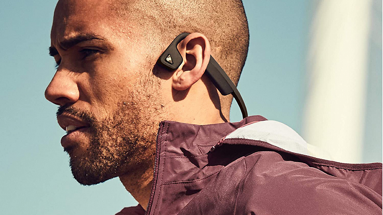 Беспроводные наушники Aftershokz Trekz Titanium AS600BK (Black) купить в интернет-магазине icover