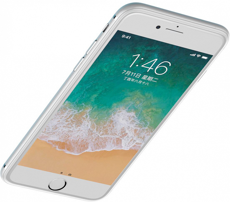 Защитное стекло Baseus Full-screen Curved Tempered (SGAPIPH8P-WA02) для iPhone 6 Plus/6S Plus/7 Plus/8 Plus (White) купить в интернет-магазине icover
