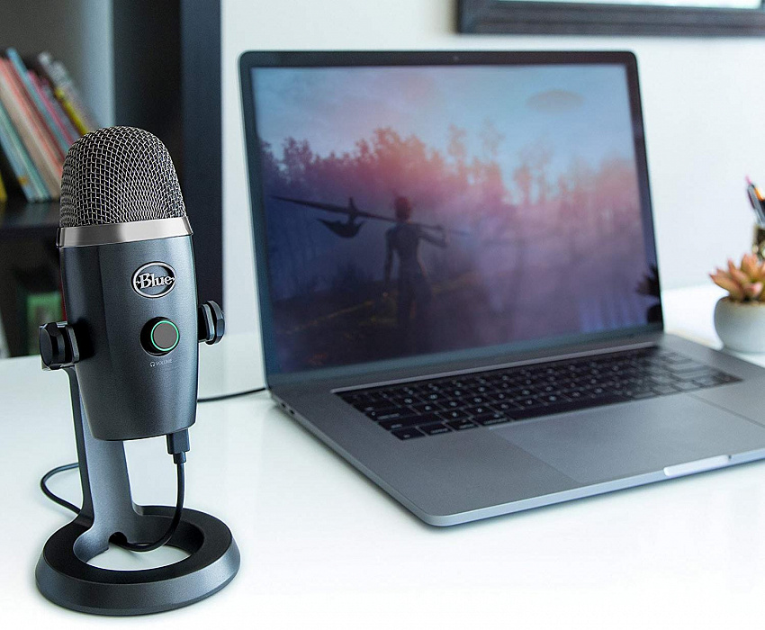 Конденсаторный микрофон Blue Microphones Yeti Nano (Shadow Grey) купить в интернет-магазине icover