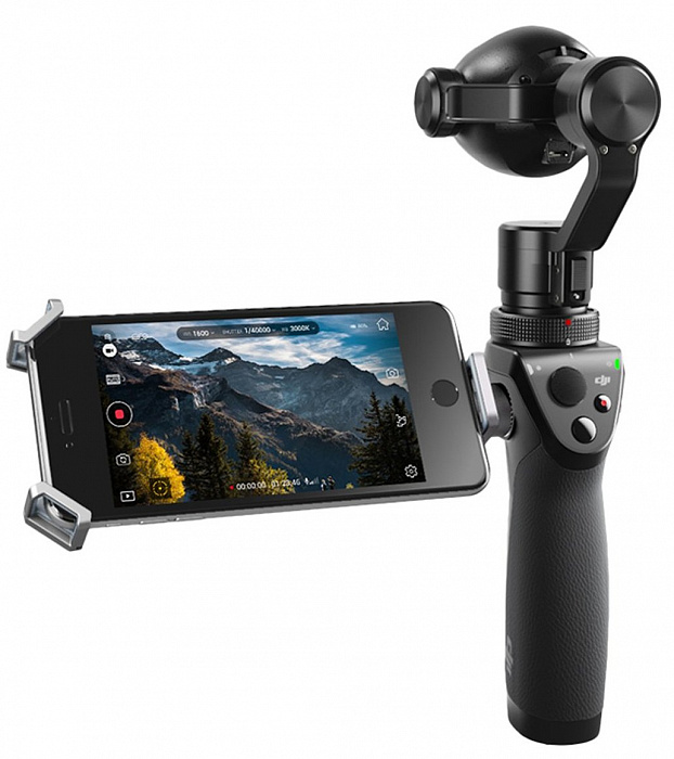 DJI Osmo Plus (X3 Zoom) - стедикам 3-х осевой ручной (Black) купить в интернет-магазине icover