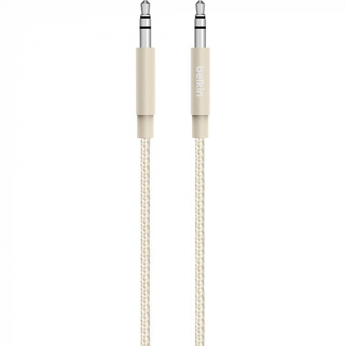 Акустический кабель Belkin Mixit Coiled Audio AV10164bt04-GLD (Gold) купить в интернет-магазине icover
