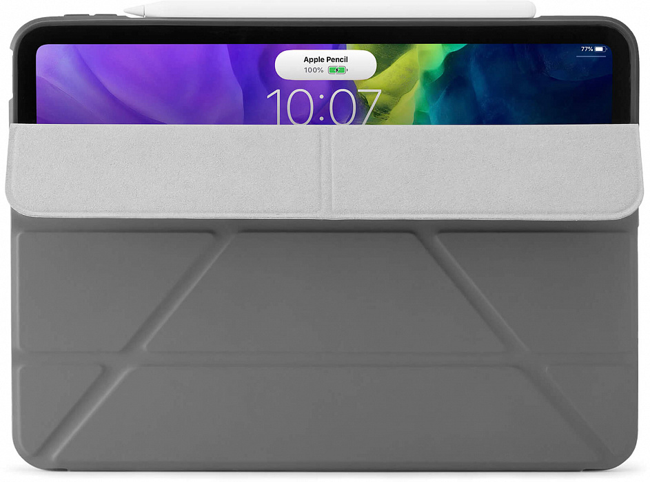 Чехол Pipetto Origami (P045-50-Q) для iPad Air 10.9 2020 (Dark Grey) купить в интернет-магазине icover