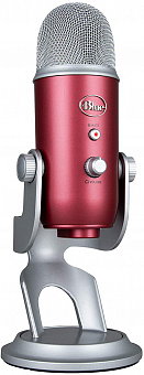 Конденсаторный микрофон Blue Microphones Yeti Podcaster (Steel Red)