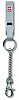 Подвеска на ремень Victorinox 4.1859 с цепочкой (Silver) купить в интернет-магазине icover