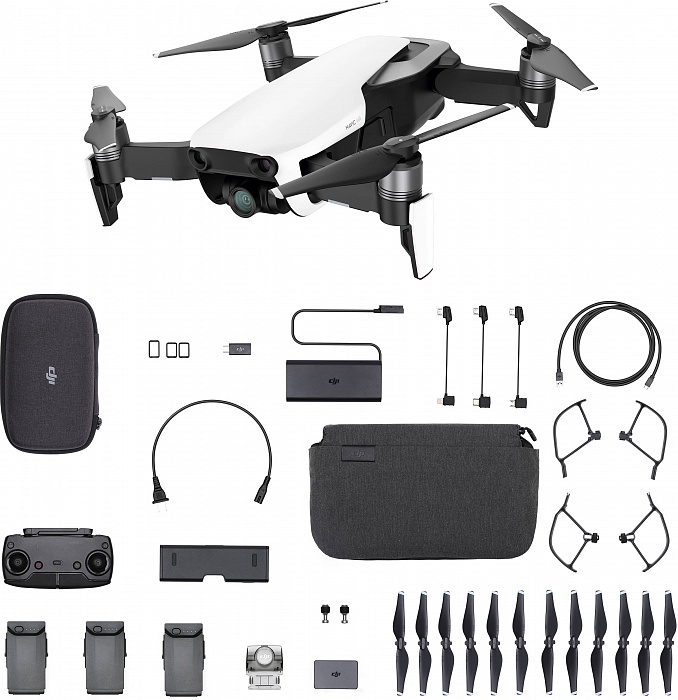 Квадрокоптер DJI Mavic Air Combo (White) купить в интернет-магазине icover
