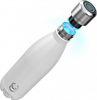 Умная бутылка для воды CrazyCap 2 Gen с УФ-стерилизатором (White)