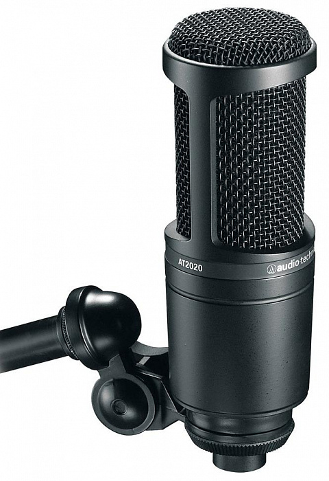 Audio-Technica AT2020 XLR - конденсаторный микрофон купить в интернет-магазине icover