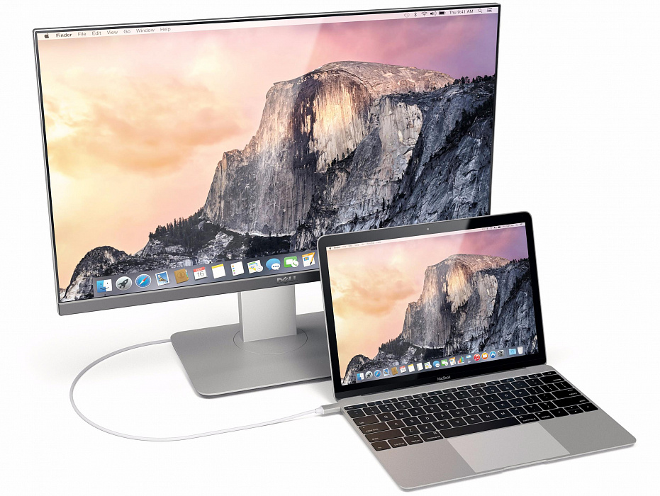 Кабель Satechi Aluminium Type-C to HDMI ST-CHDMIS (Silver) купить в интернет-магазине icover