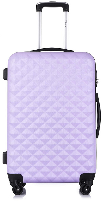 Чемодан L'Case Phatthaya (Light Purple) размер M купить в интернет-магазине icover
