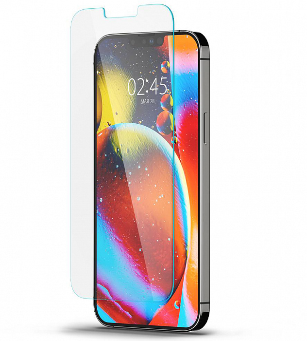 Защитное стекло Spigen Glas.tR EZ Fit Slim 2 Pack (AGL03375) для iPhone 14 Plus/13 Pro Max (Clear) купить в интернет-магазине icover