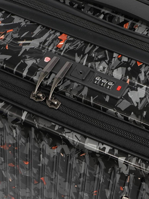 Чемодан Ridberg Quantum (Black/Red) размер S купить в интернет-магазине icover