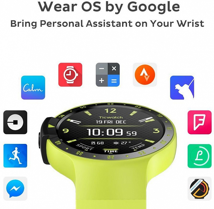Умные часы Ticwatch Sport (Aurora) купить в интернет-магазине icover