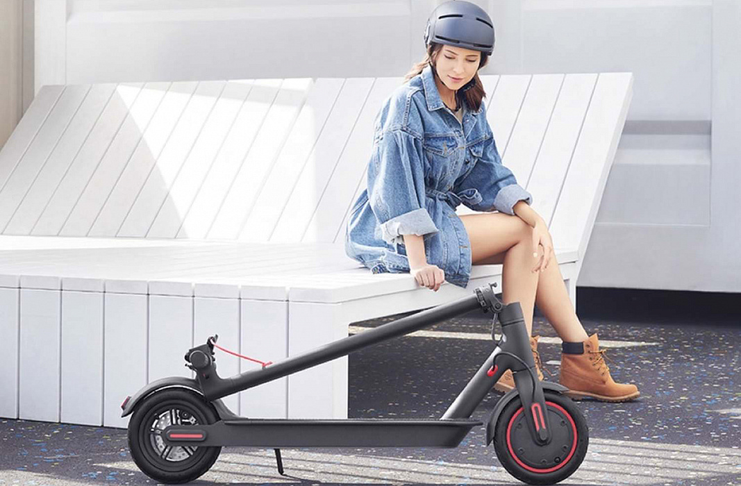 Электросамокат Xiaomi Mijia M365 Electric Scooter Pro (Black) купить в интернет-магазине icover